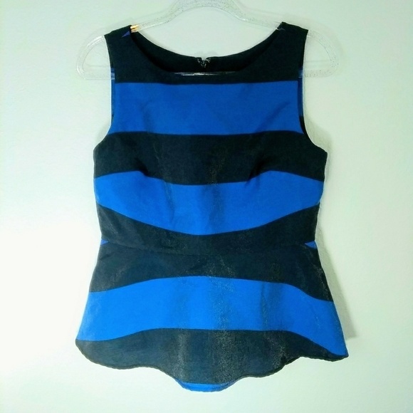 *NWT* BANANA REPUBLIC Peplum Top, size 8P - Picture 3 of 5